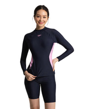 Load image into Gallery viewer, SPEEDO ASIA FIT WOMENS LONG SLEEVE RASH TOP AND JAMMER SET
