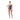 SPEEDO ASIA FIT WOMENS SHAPING PRINTED ASYMMETRIC 1 PC