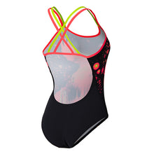 Load image into Gallery viewer, SPEEDO ASIA FIT WOMENS SAMBA LOVE PLACEMENT DOUBLE CROSSBACK
