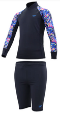 Load image into Gallery viewer, SPEEDO YOUTH DELUXE LONG SLEEVE BREATHABLE WATER ACTIVITY TOP+JAMMER
