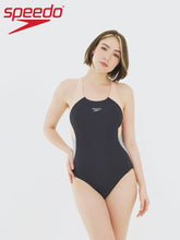 Load and play video in Gallery viewer, SPEEDO ASIA FIT WOMENS COLOURBLOCK SPLICE MUSCLEBACK
