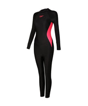 Load image into Gallery viewer, SPEEDO ASIA FIT WOMENS LONG SLEEVE PANEL LEGSKIN
