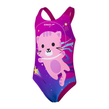 Load image into Gallery viewer, SPEEDO DIGITAL PLACEMENT APPLIQUE SWIMSUIT - TOTS GIRL
