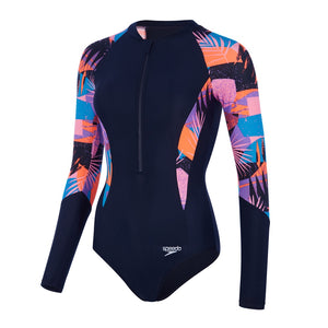 SPEEDO ASIA FIT WOMENS LONG SLEEVE PADDLE SUIT