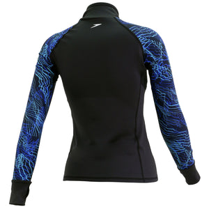 SPEEDO FEMALE DELUXE LONG SLEEVES BREATHABLE WATER ACTIVITY TOP