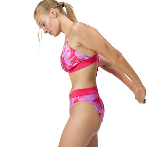 SPEEDO WOMENS PRINTED BANDED TRIANGLE 2 PC