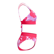 Load image into Gallery viewer, SPEEDO WOMENS PRINTED BANDED TRIANGLE 2 PC
