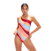 Load image into Gallery viewer, SPEEDO ASIA FIT WOMENS PRINTED ASYMETRIC 1 PC
