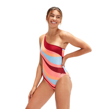 Load image into Gallery viewer, SPEEDO ASIA FIT WOMENS PRINTED ASYMETRIC 1 PC
