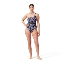 Load image into Gallery viewer, SPEEDO ASIA FIT WOMENS SHAPING PRINTED ASYMMETRIC 1 PC
