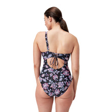 Load image into Gallery viewer, SPEEDO ASIA FIT WOMENS SHAPING PRINTED ASYMMETRIC 1 PC
