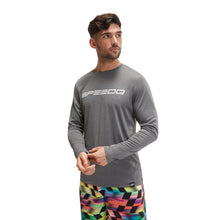 Load image into Gallery viewer, SPEEDO LONG SLEEVE GRAPHIC SWIM SHIRT (*top only)
