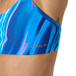 SPEEDO WOMENS PRINTED RACERBACK 2 PC SET