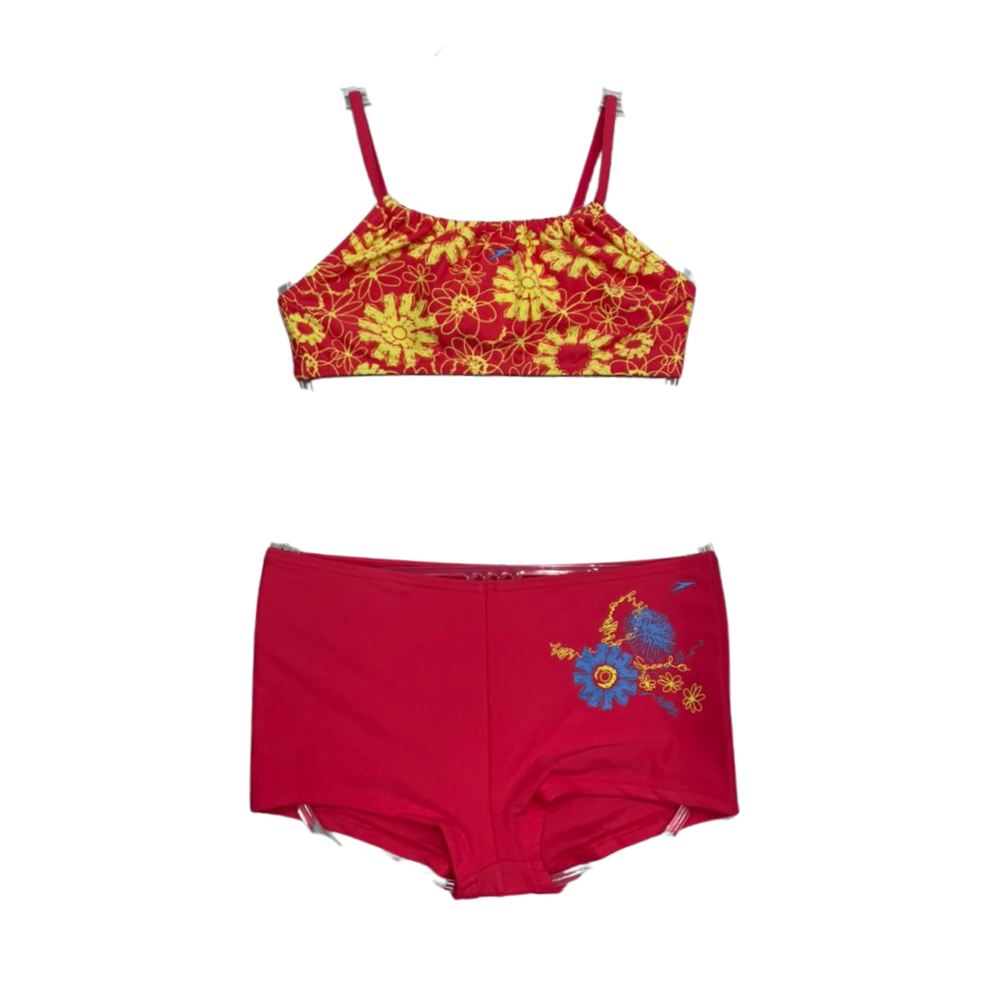 SPEEDO SINTIA 2 PCS CROP TOP - JUNIOR FEMALE