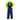 SPEEDO JUNGLE ROAR COLOUR BLOCK LONG SLEEVE ALL-IN-ONE SUIT
