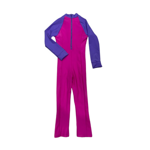 SPEEDO COLOR-BLOCK ALL IN ONE SUIT- TOTS GIRL