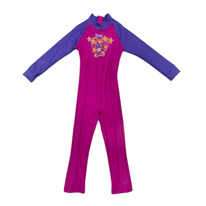 SPEEDO COLOR-BLOCK ALL IN ONE SUIT- TOTS GIRL