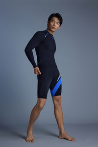 SPEEDO HERO 5.0 BLACK RASHTOP (*top only)