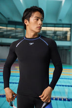 Load image into Gallery viewer, SPEEDO HERO 5.0 BLACK RASHTOP (*top only)
