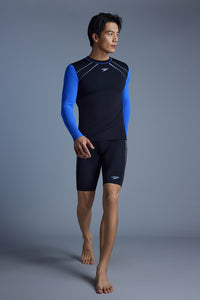 SPEEDO HERO 5.0 BLUE RASHTOP (*top only)