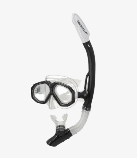 SPEEDO LEISURE ADULT DUAL LENSES & SNORKEL COMBO