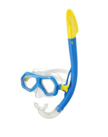 SPEEDO LEISURE JUNIOR DUAL LENSES & SNORKEL COMBO