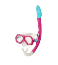 Load image into Gallery viewer, SPEEDO LEISURE JUNIOR DUAL LENSES &amp; SNORKEL COMBO
