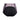 Speedo Women's Colorblock Boyleg swim bottom in black and purple with a back zip pocket.