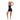 SPEEDO ASIA FIT WOMENS COLOURBLOCK SPLICE LEGSUIT