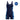 Speedo Women's Hyperboom Splice Muscleback Legsuit in navy with blue and green shattered boom logo print.
