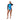 SPEEDO ASIA FIT WOMENS PRINTED LONG SLEEVE ZIP SWIMSUIT