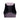 Speedo Asia Fit women's racerback crop top in black and purple with tonal panels.