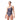 SPEEDO ASIA FIT WOMENS SHAPING PRINTED ASYMMETRIC 1 PC