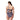 SPEEDO ASIA FIT WOMENS SHAPING PRINTED ASYMMETRIC 1 PC