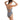 SPEEDO ASIA FIT WOMENS SHAPING PRINTED ASYMMETRIC 1 PIECE