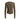 Brown Speedo Women's Wavechasers 2.0 long-sleeve rashguard with white shoulder stitching.