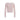 Speedo Women's Wavechasers 2.0 long-sleeve cropped swim top in light pink with a subtle back logo.