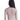 Speedo Asia Fit Women's Wavechasers 2.0 long-sleeve sun protection top in light pink with a single stripe.