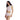 Woman in light pink Speedo Wavechasers 2.0 high-waisted swim bottom with white trim.
