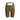 Speedo Wavechasers 2.0 mid-leg women's swim shorts in olive green with a white waistband and logo.