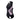 Speedo Asia Fit women's black and pink colorblock one-piece swimsuit with front zip.