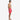 Men's Speedo 16" Watershort in solid bright pink with a drawstring waist and side pockets.