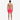 Man wearing bright pink Speedo 16" Watershorts with a drawstring waist, viewed from behind.