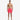 Man wearing bright pink Speedo 16" watershorts with drawstring waist and side seams.