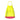 Bright yellow Speedo DMC Repellor X fin with a pink tip, made of soft SILFORM material.