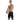 Man wearing black Speedo Fastskin LZR Pure Valor 2.0 High Waisted Jammer with purple drawstring.