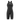 Black Speedo Fastskin LZR Pure Valor 2.0 Openback Kneeskin with white Speedo logo on chest and leg.