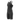 Black Speedo Fastskin LZR Pure Valor 2.0 Openback Kneeskin, a women's racing swimsuit with white logo.