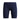 Speedo Boys navy Enduraflex jammer with blue curved graphic and logo on leg.