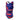 Speedo Girls Linear Lava Splashback One Piece swimsuit with blue, red, and white jellyfish print.